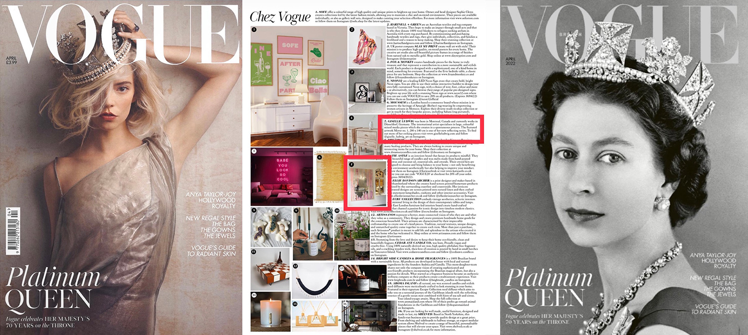 Giselle Ludwig in Vogue 2022